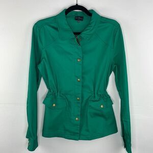 Market & Spruce Utility Jacket size small Kelly Green